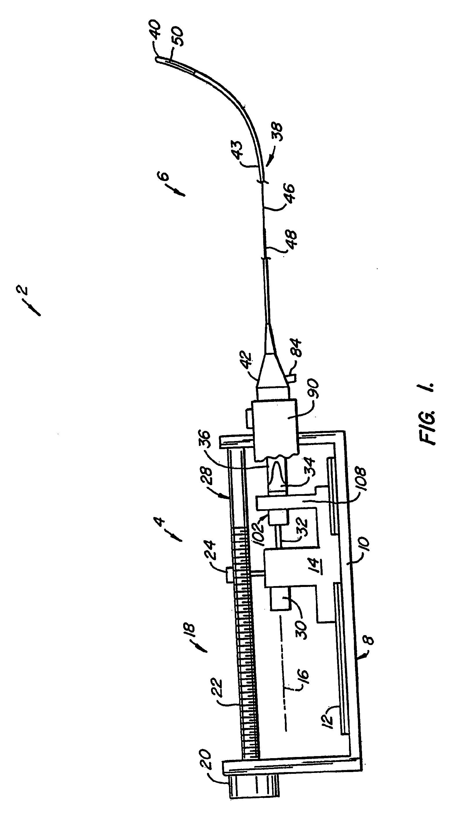 Automatic/manual longitudinal position translator and rotary drive system for catheters