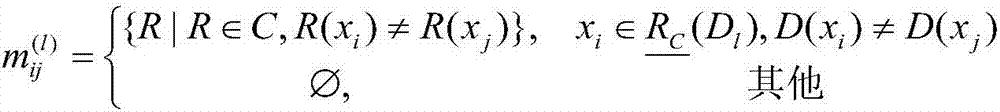 Definition and method of approximate local attribute reduction in decision table