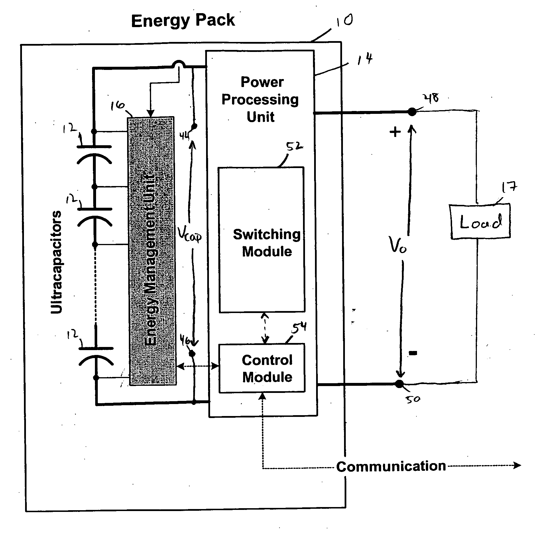 Energy storage apparatus and related method