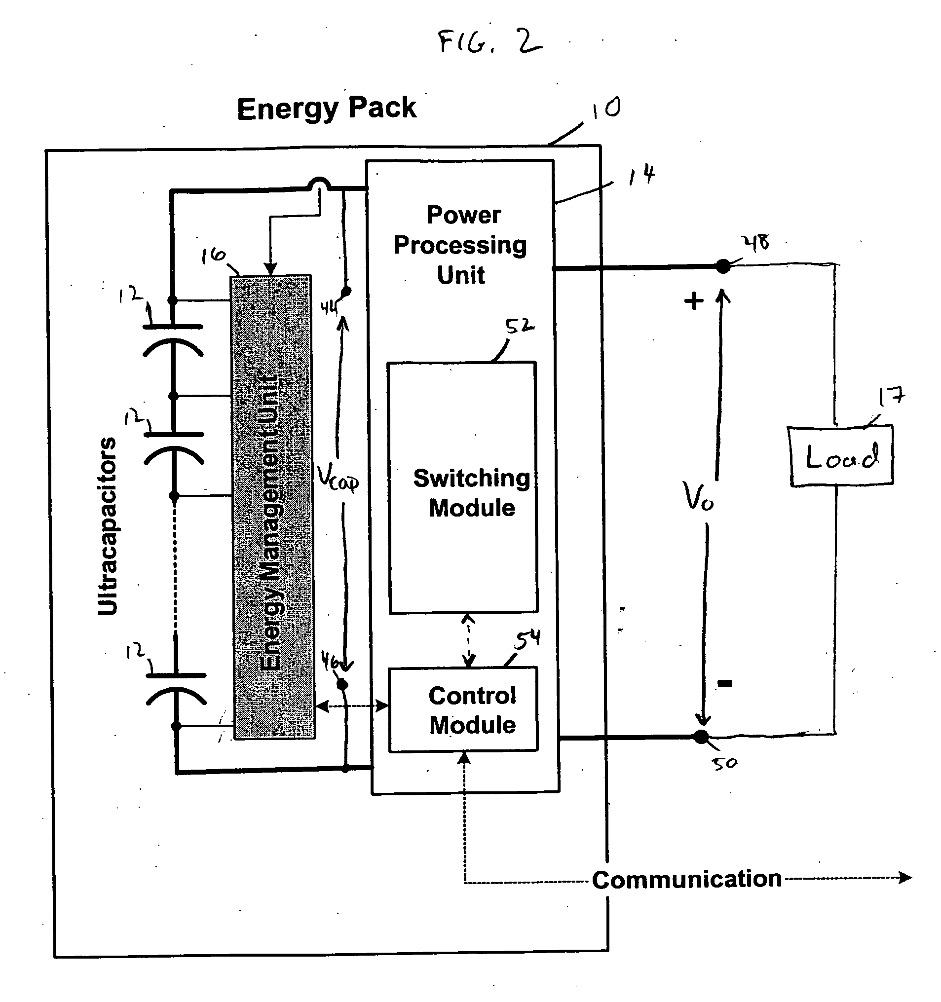 Energy storage apparatus and related method
