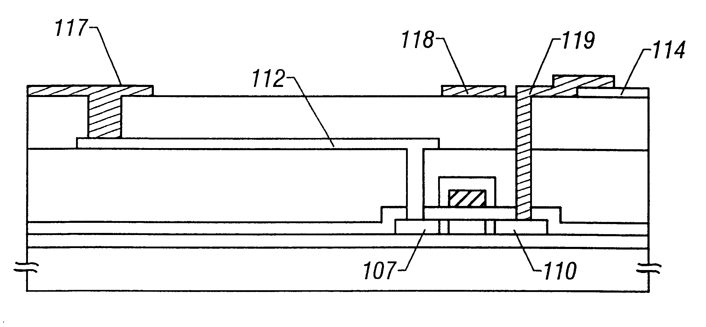 Thin film transister semiconductor devices