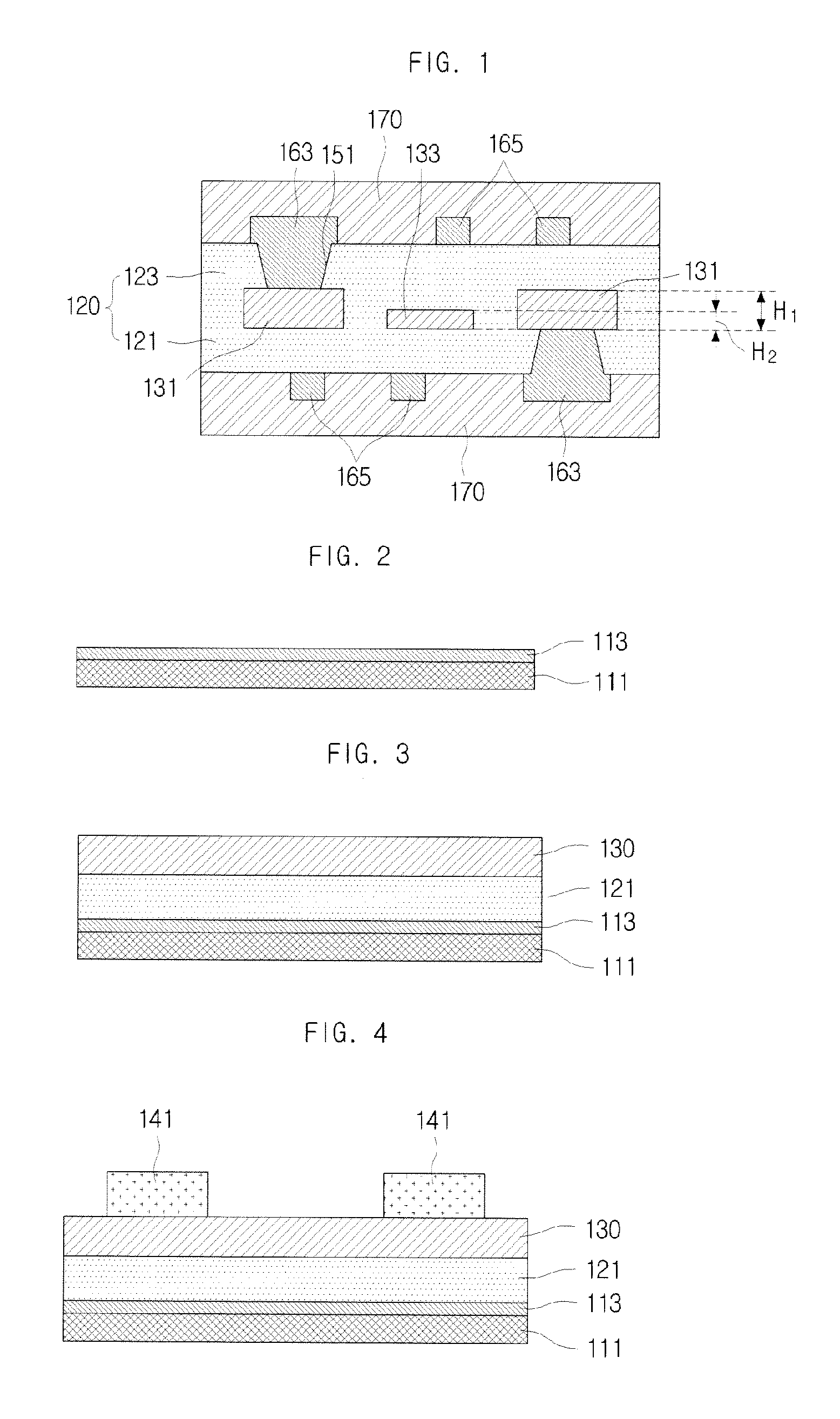 Multi-layered printed circuit board and manufacturing method thereof
