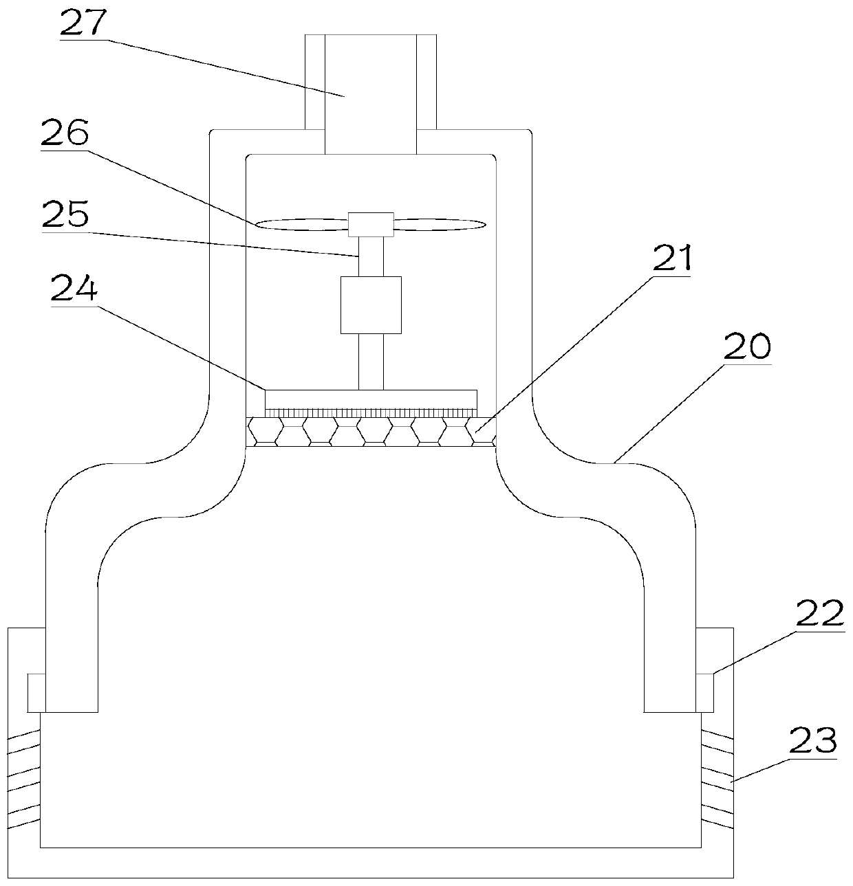 Pesticide spray device with function of preventing and controlling diseases and insect pests of rice