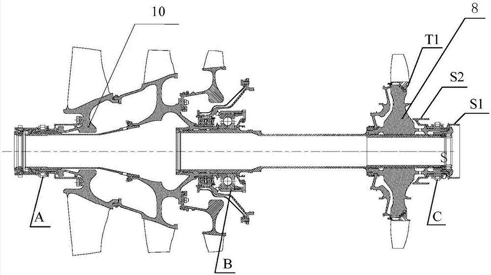 Cantilever fulcrum jumping detecting tool and method