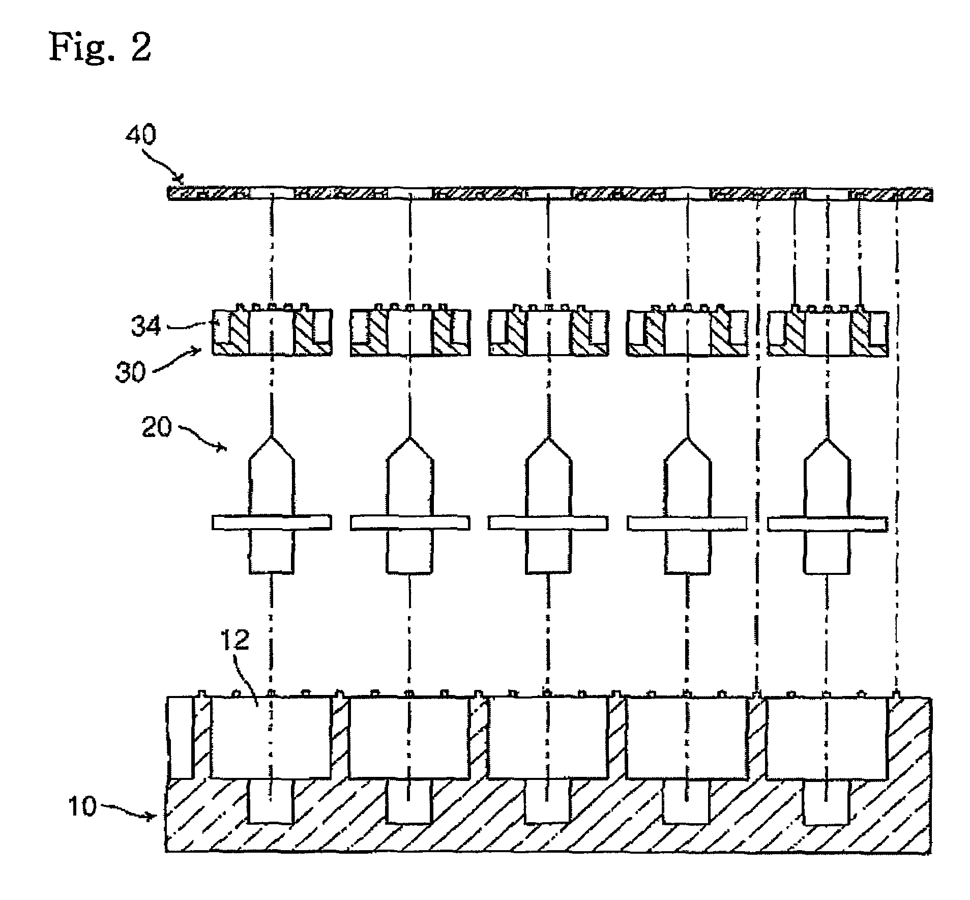 Display device of braille points