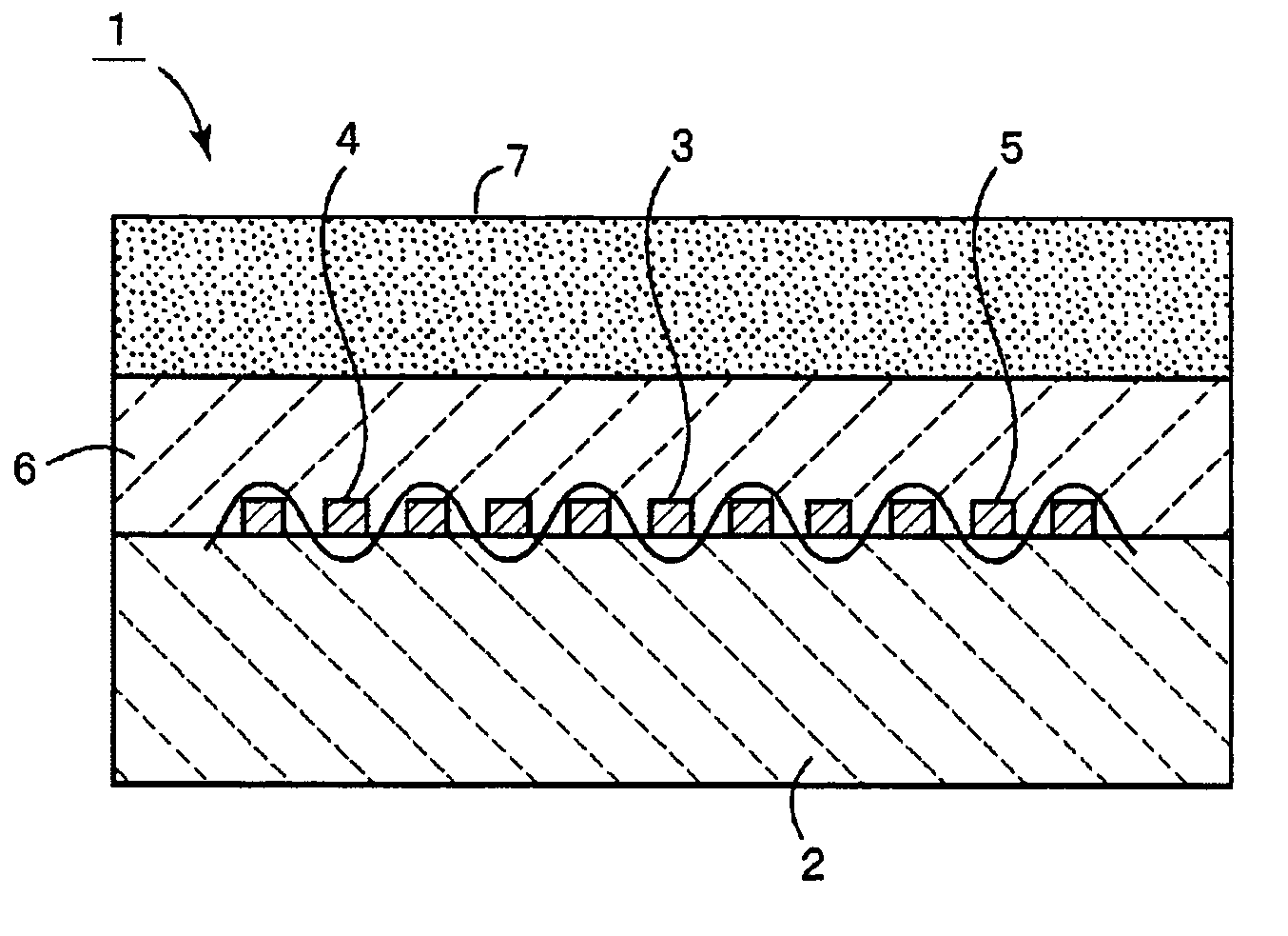Acoustic boundary wave device