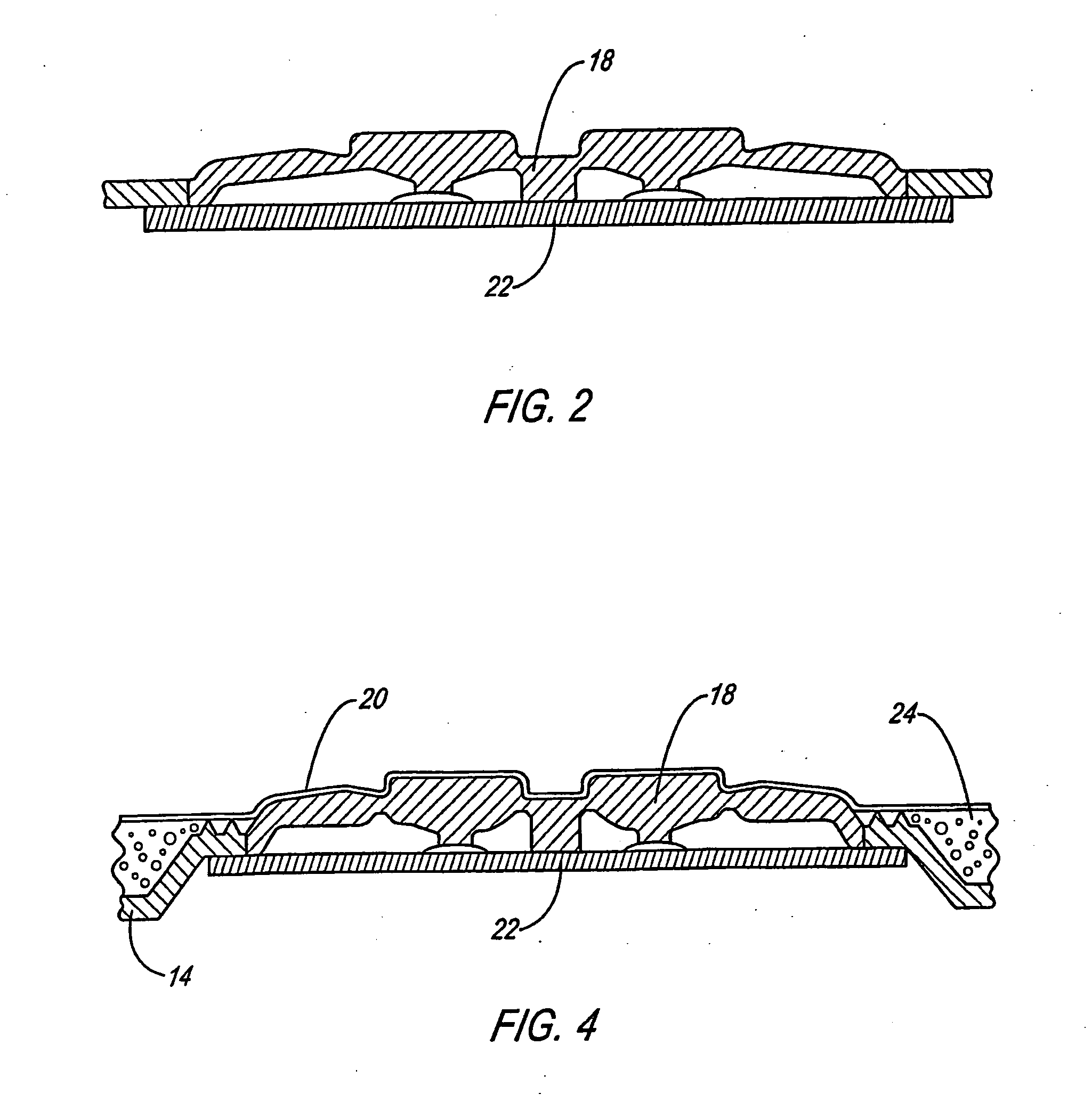Multi-shot injection molded component and method of manufacture