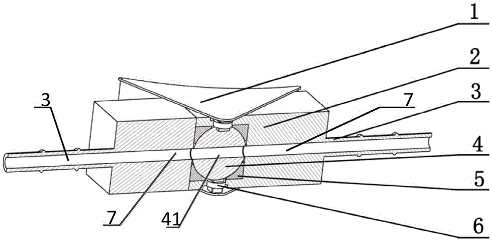 A switch type contraceptive device and its contraceptive method