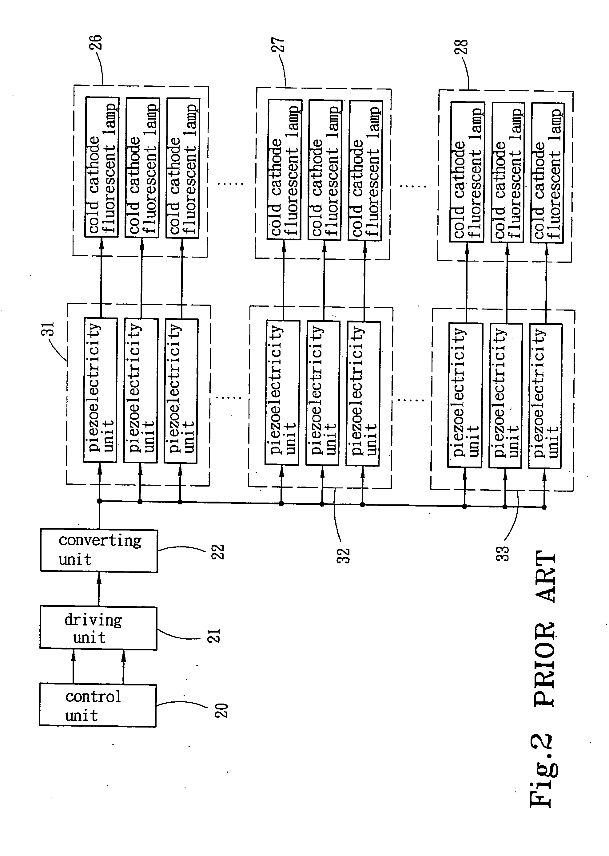 Back light source generator