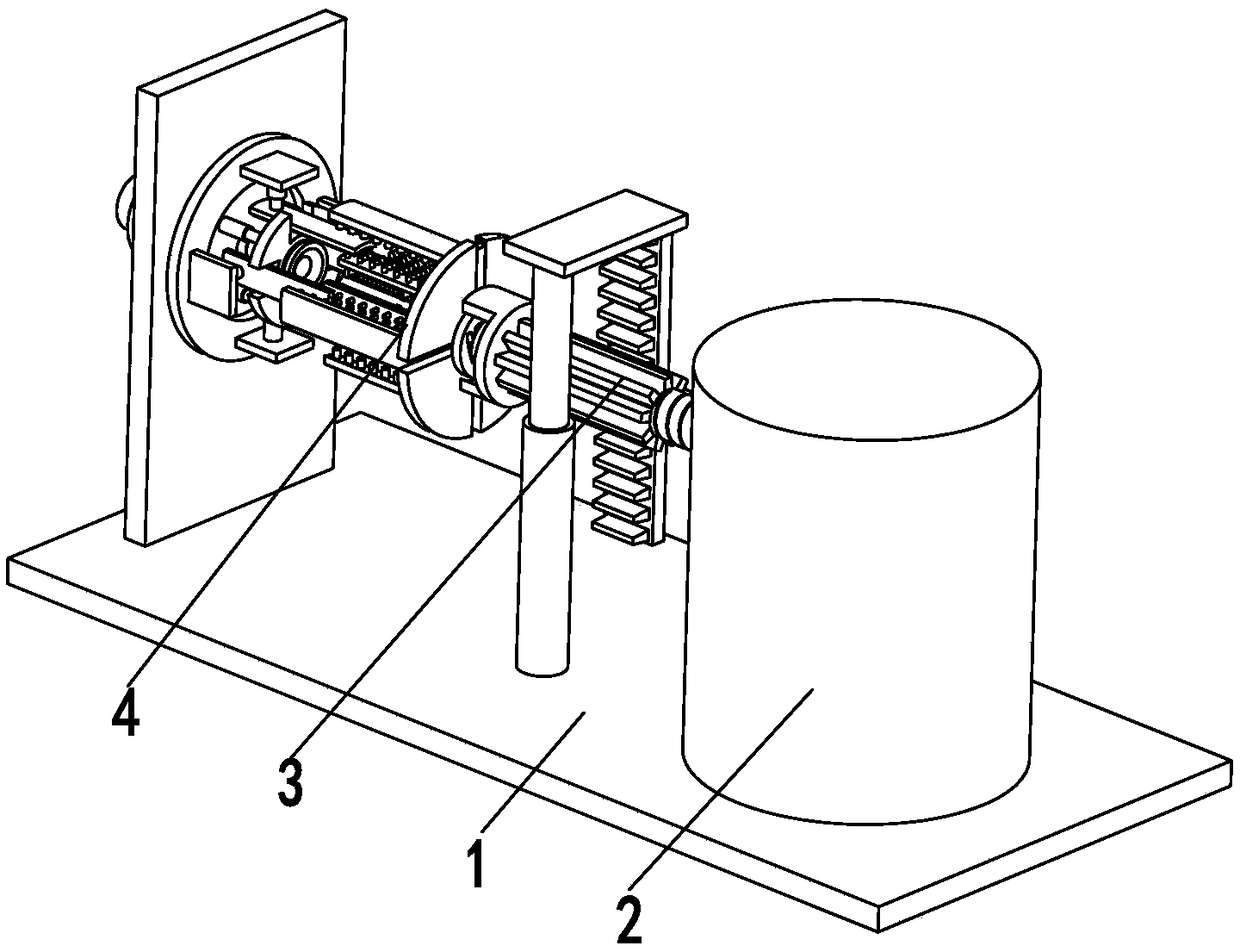 Automatic treating system for automobile transmission shaft parts