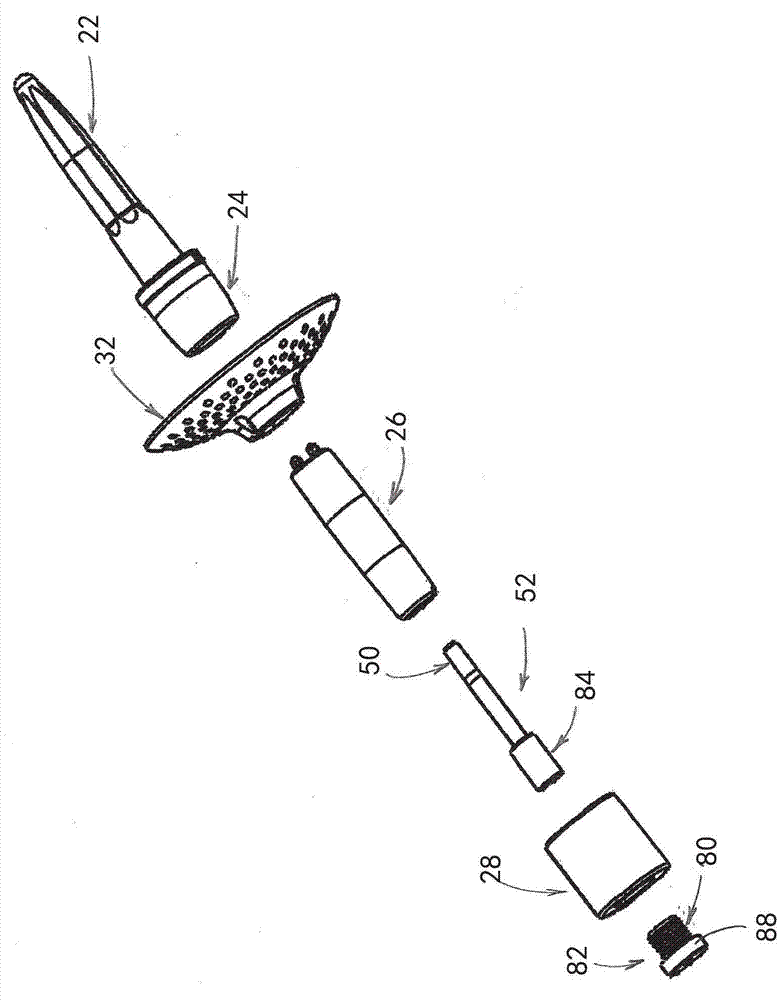 Percutaneous osseointegrated implant assembly for use in supporting an exo-prosthesis