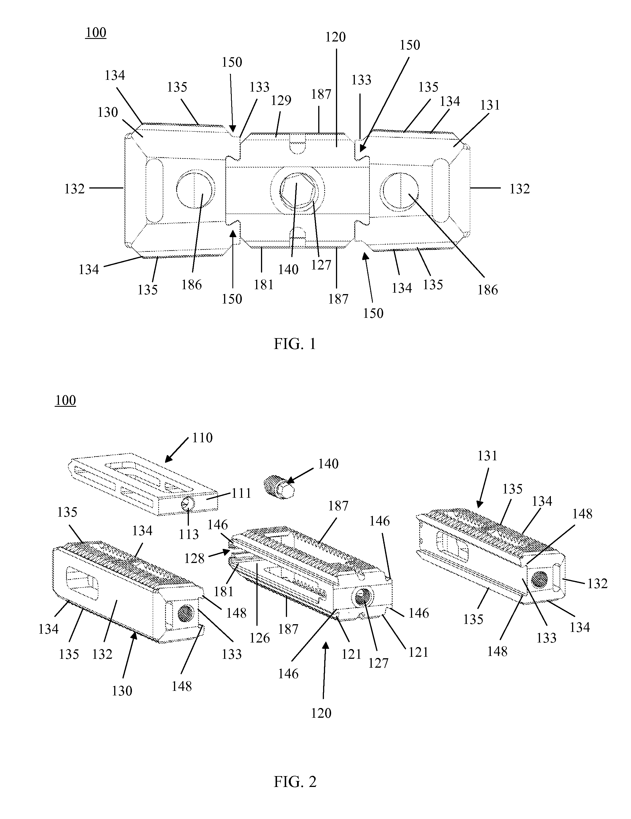 Expandable tissue space implant and method of use