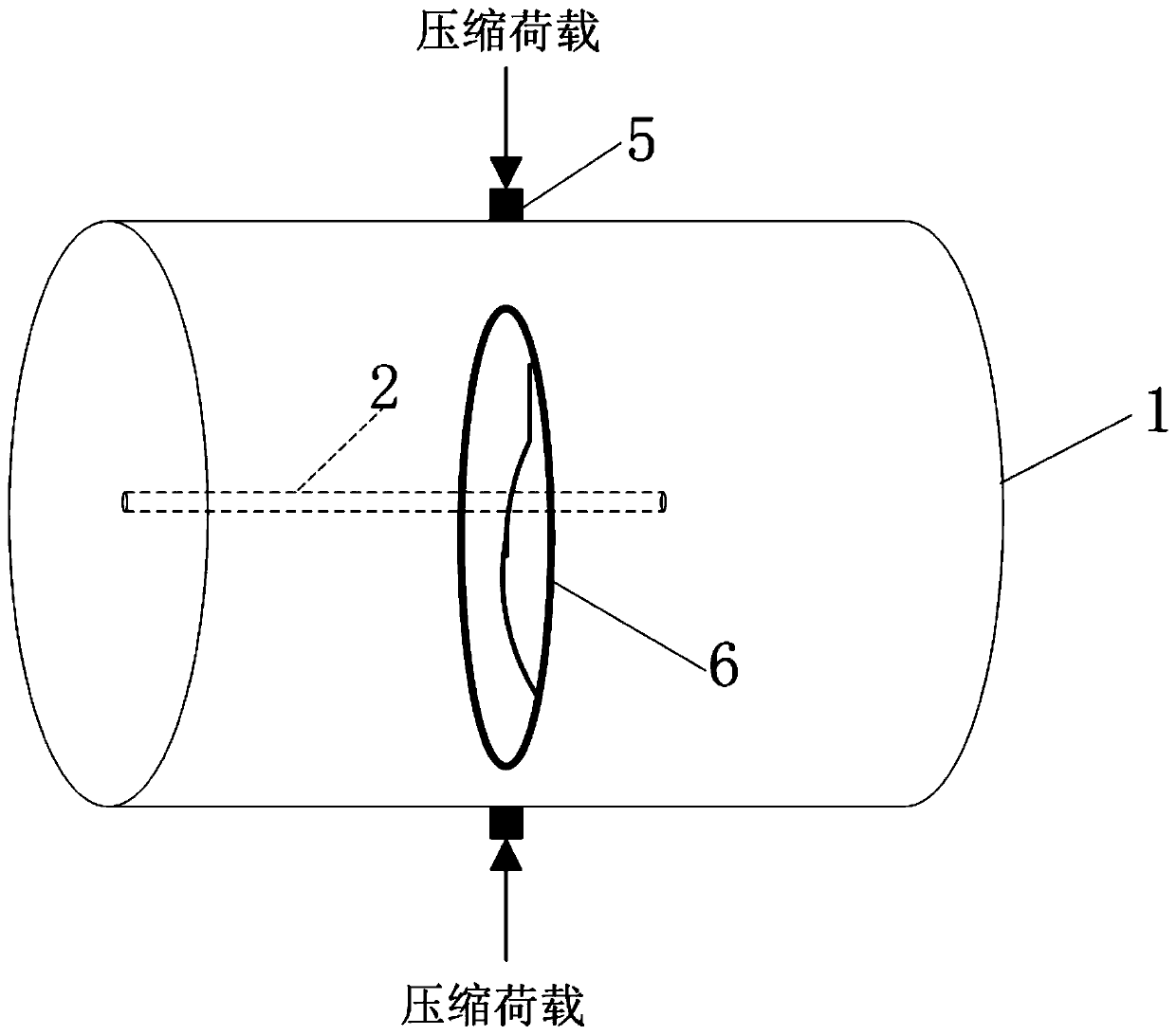 Rock sample internal crack manufacturing and grouting effect quantitative evaluation method