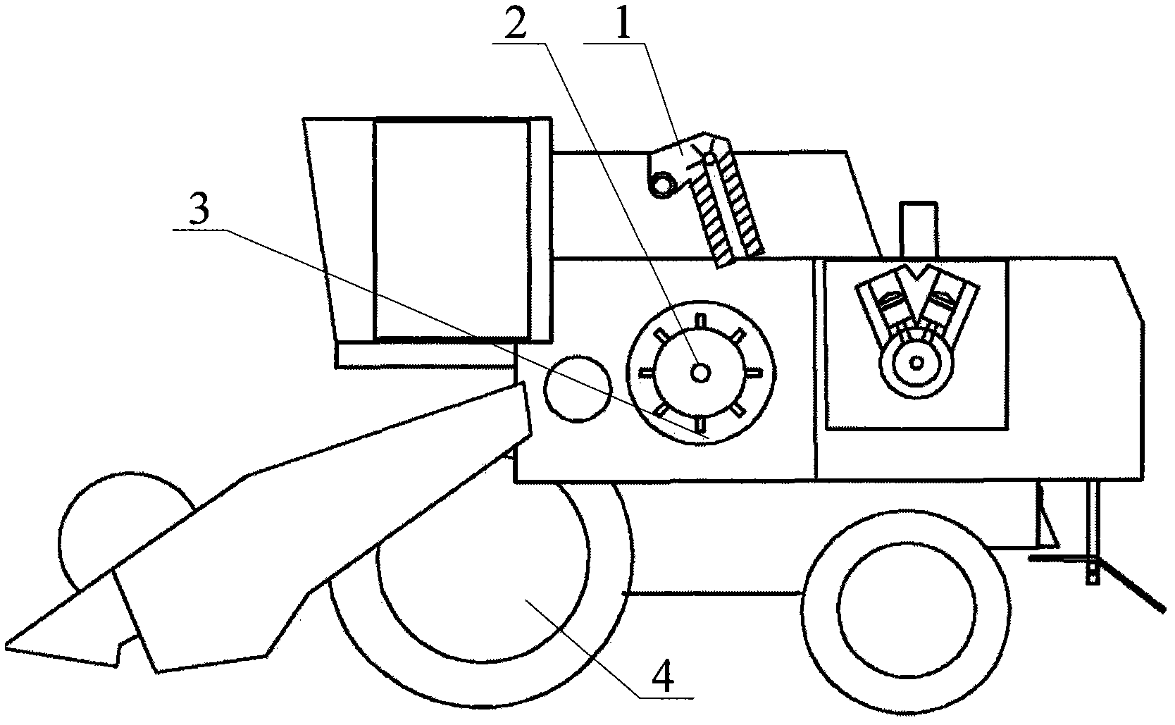 Feed quantity measuring method and feed quantity monitoring device for combine harvester