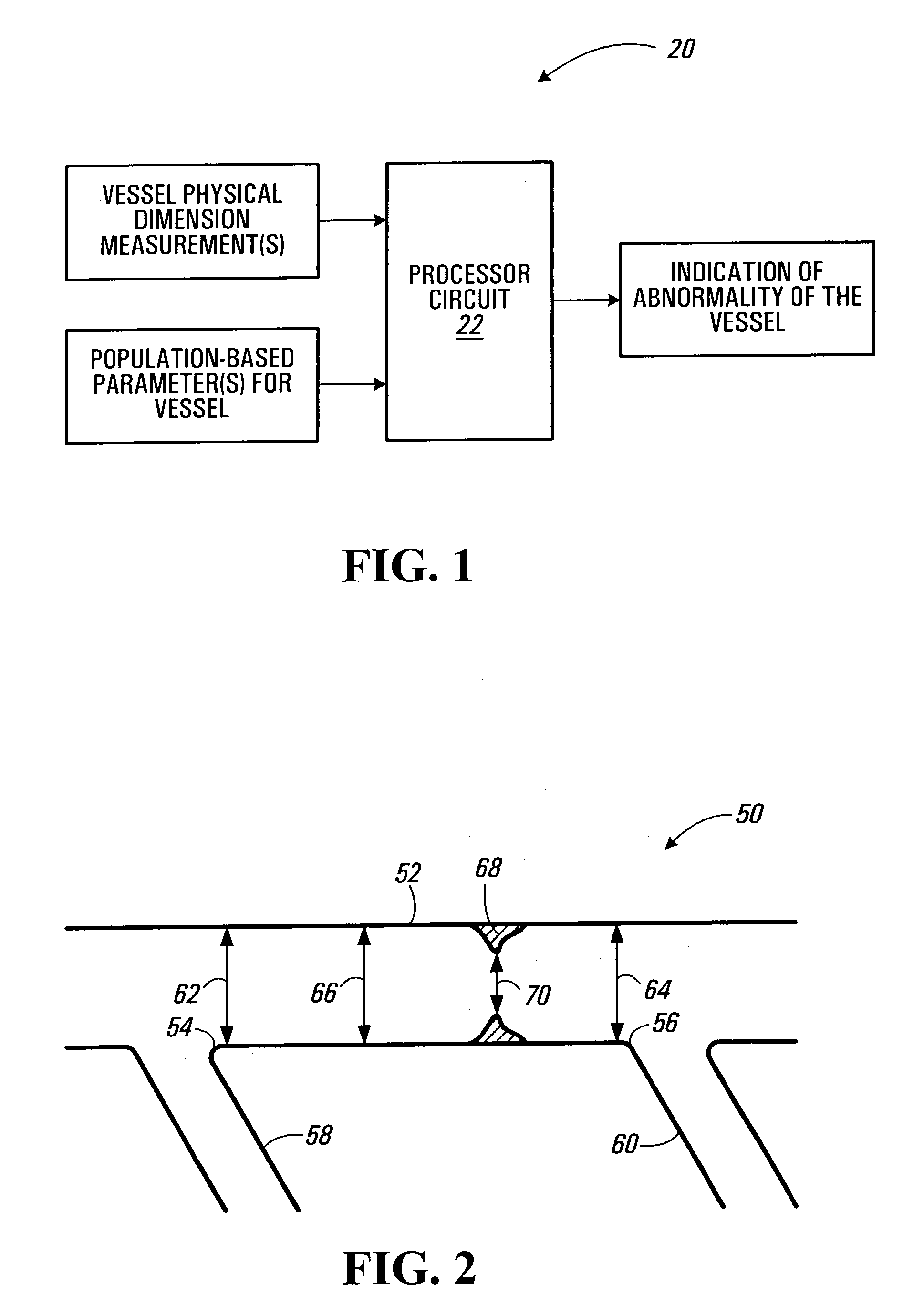 Vessel evaluation methods, apparatus, computer-readable media and signals