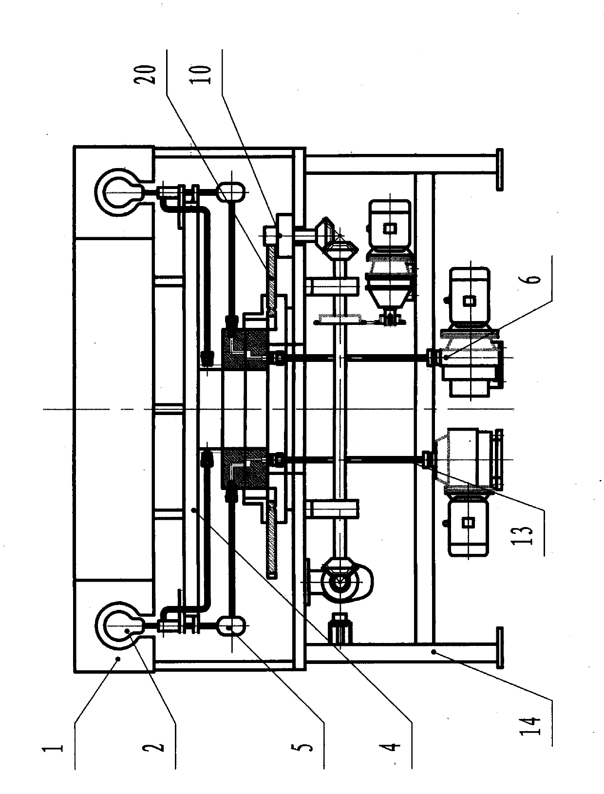 Automatic exhausting machine of electrodeless lamp