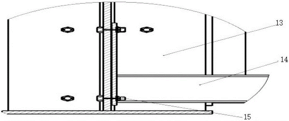 Two-floor cage type football field and assembling method thereof