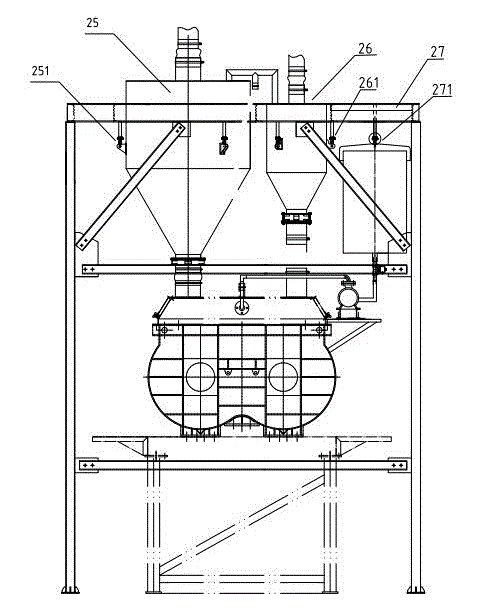 System for treatment of fly ash from waste incineration