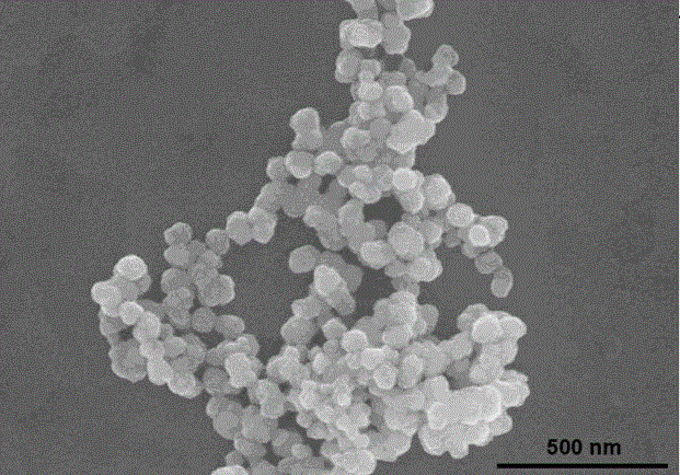 Room-temperature water phase preparation method of bismuth sulfide nanospheres