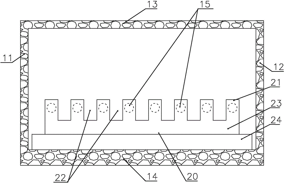 Regenerative industrial furnace and convection radiation wall thereof