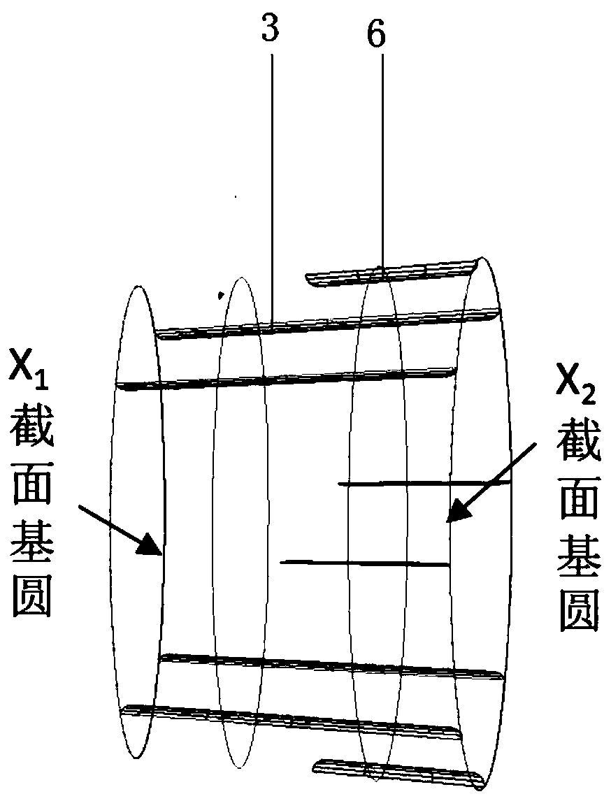 High-performance two-way full cross flow turbine