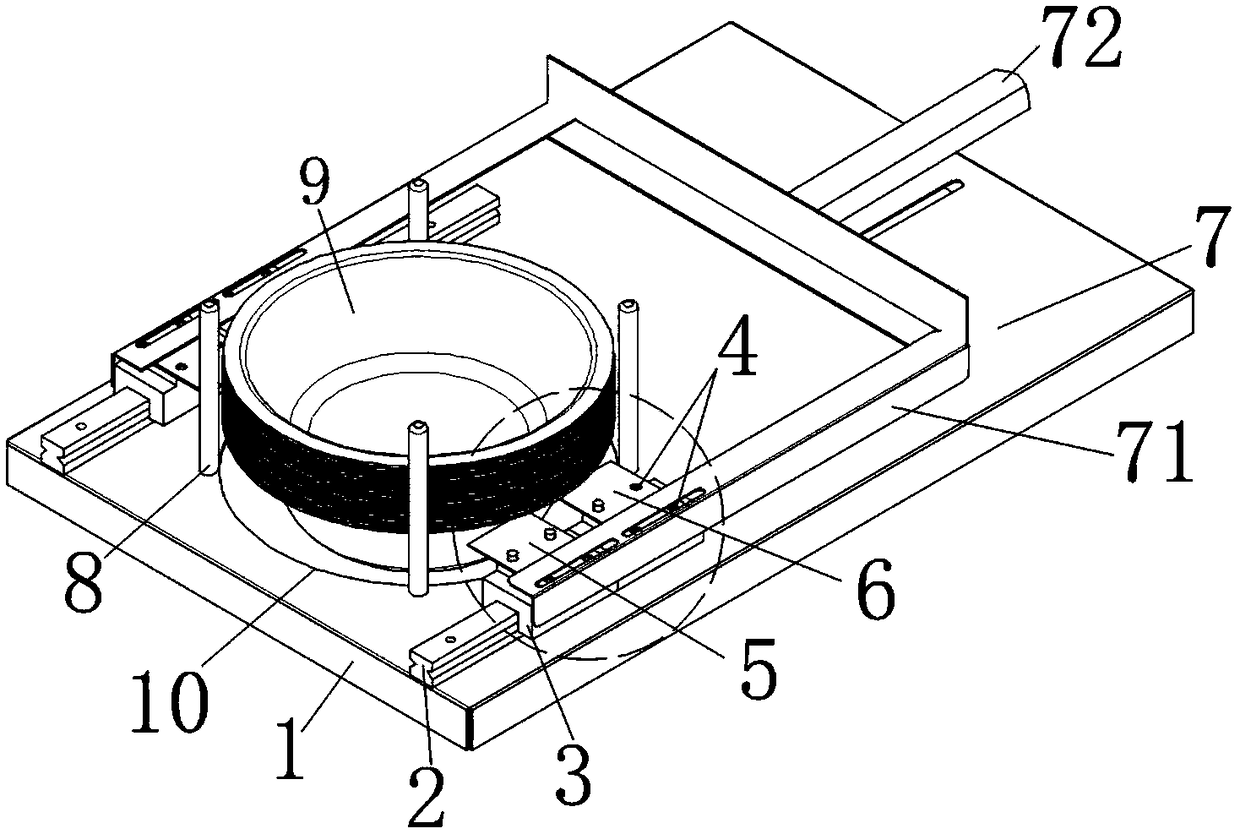 Insert separating stainless steel bowl device
