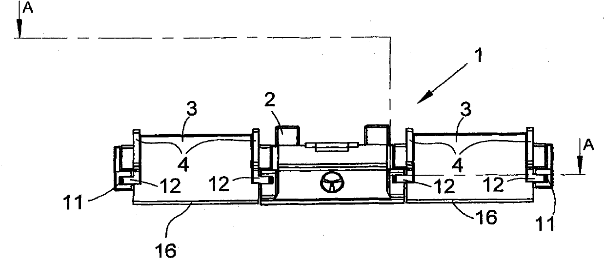 Upper leather ring rack for drafting device of spinning frame