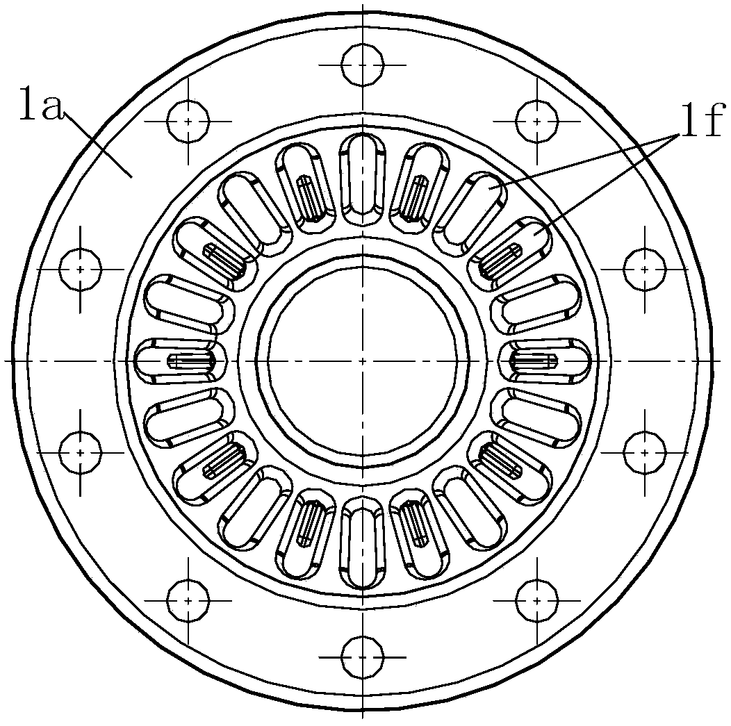 Bolt type hub brake disc assembly with heat dissipation for commercial vehicle