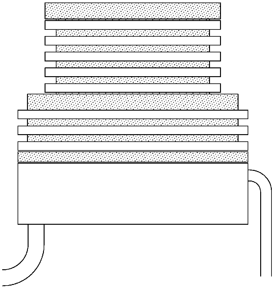 Directional furnace and single crystal casting method both using asynchronous bending technology