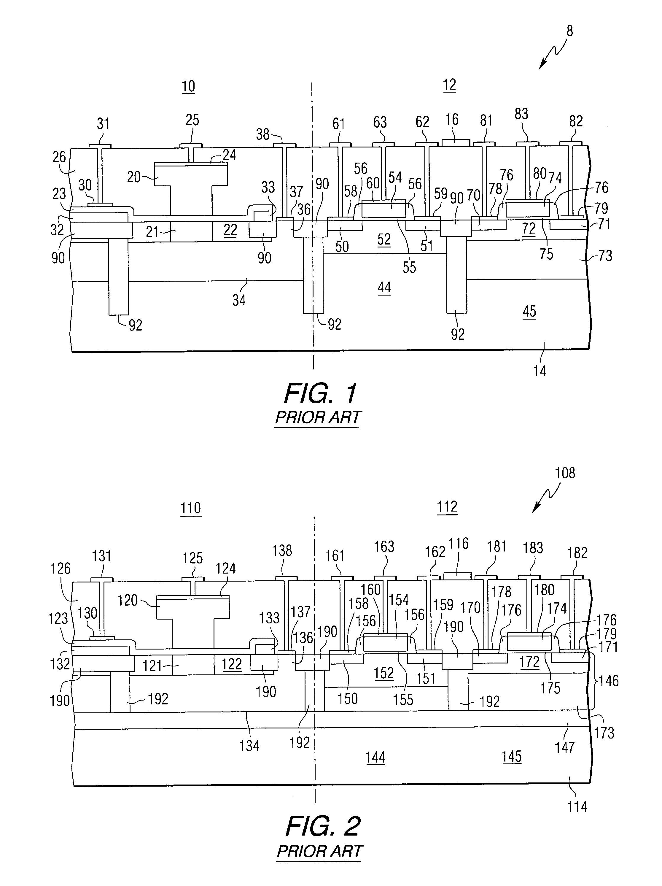 Bipolar/thin film SOI CMOS structure and method of making same