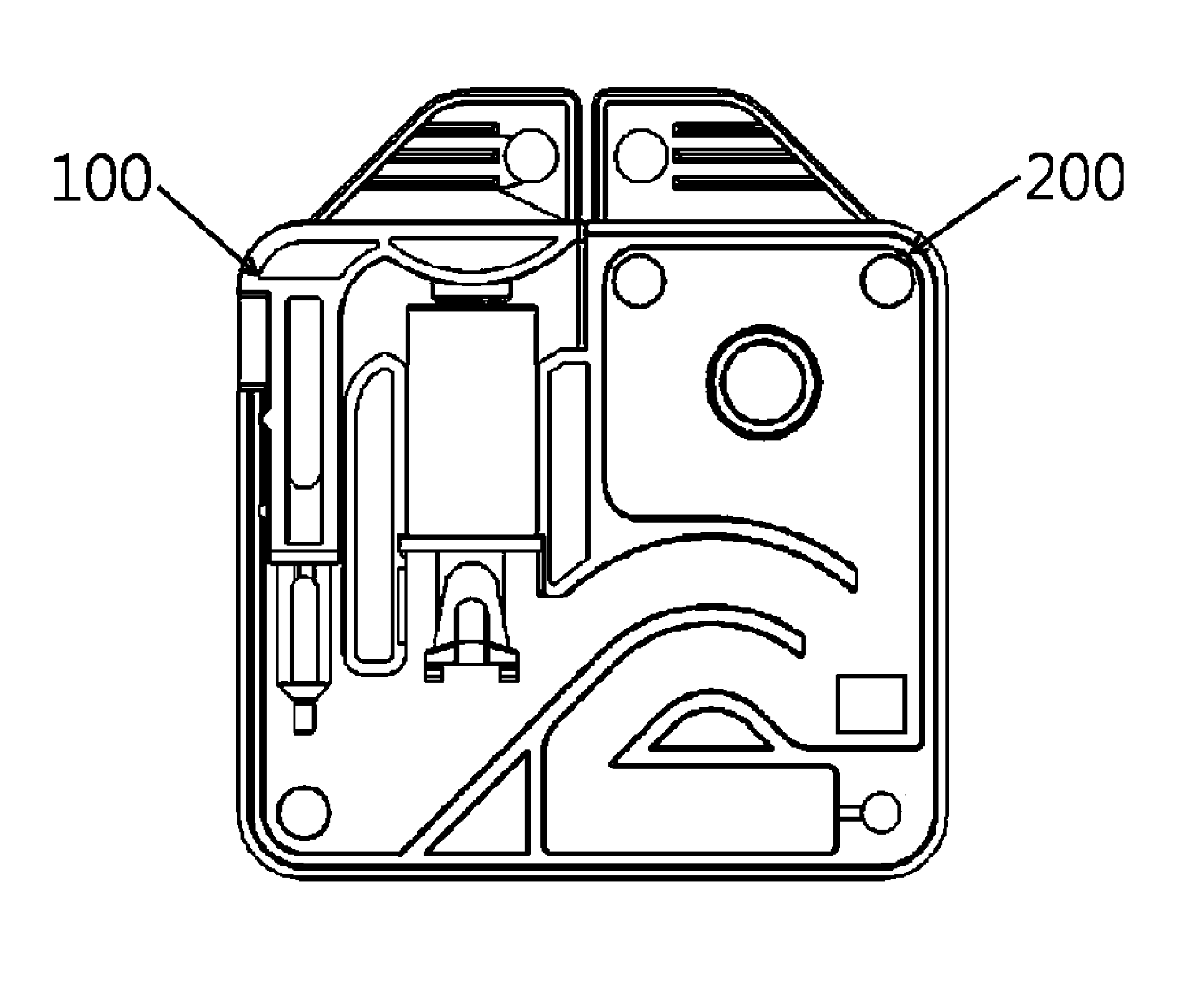 Biochemical analysis cartridge having improved operability