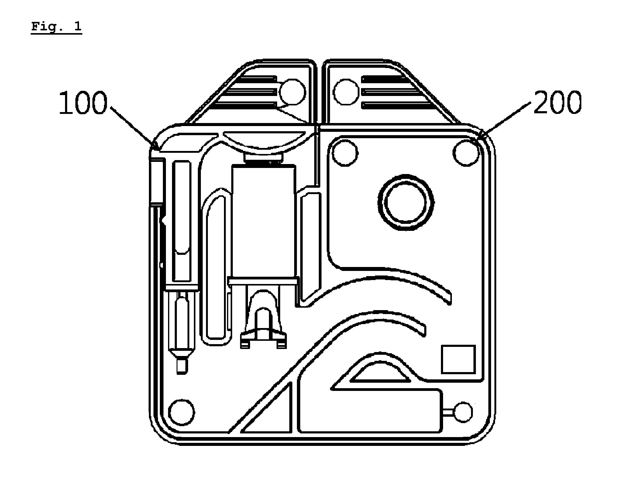 Biochemical analysis cartridge having improved operability