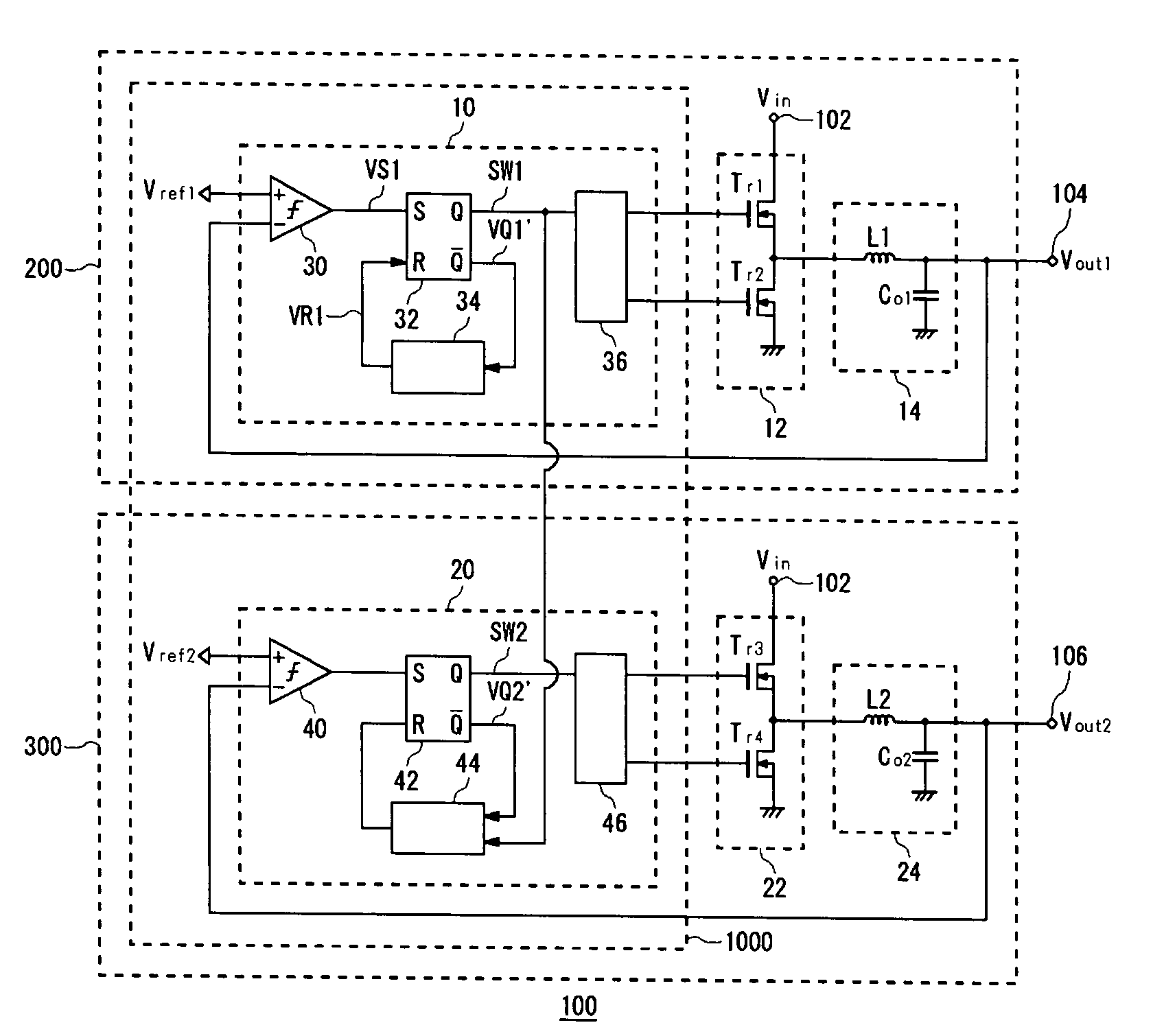 Switching regulator control circuit, switching regulator using the circuit, and switching signal generating apparatus