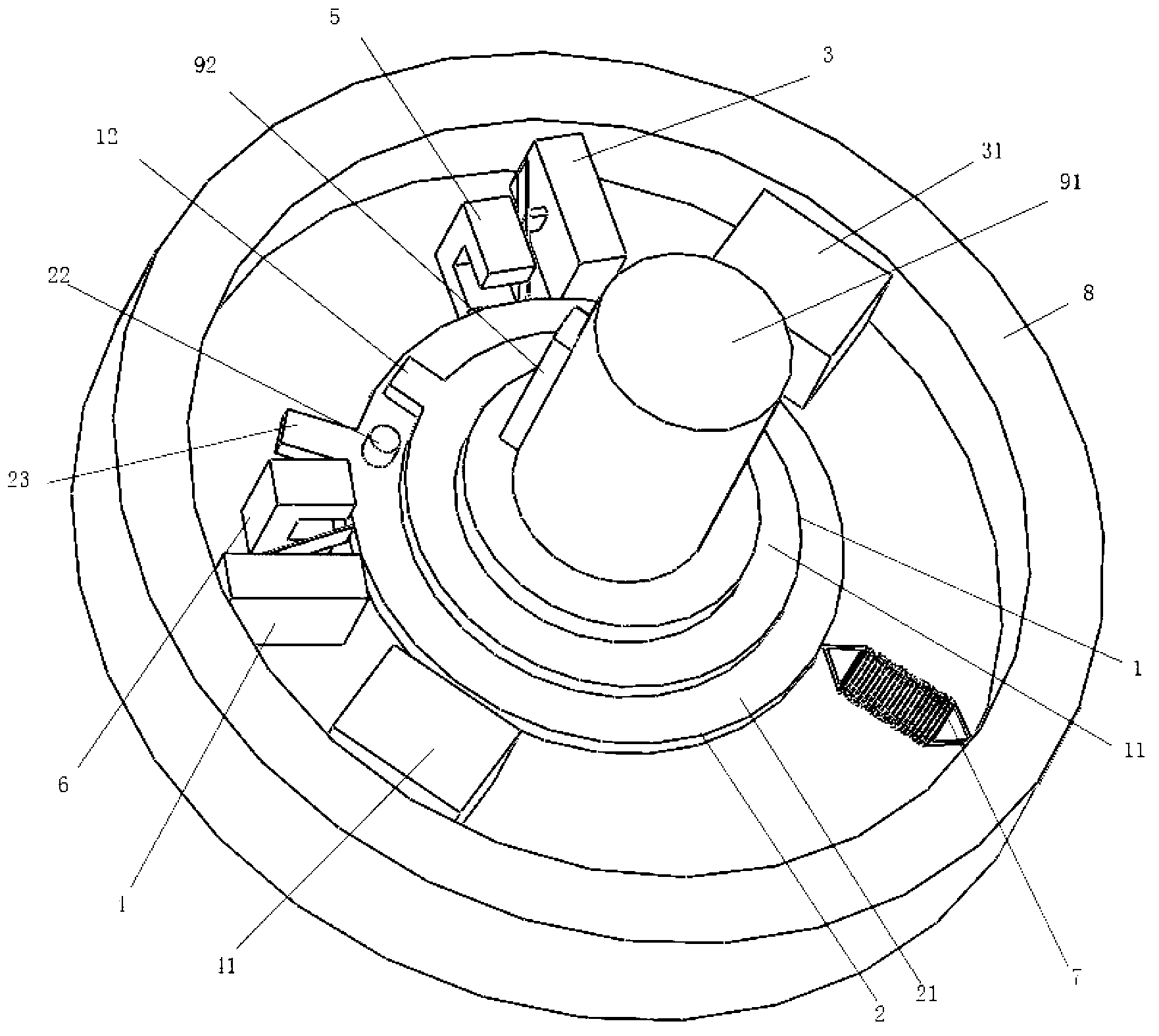Rotation limiting device