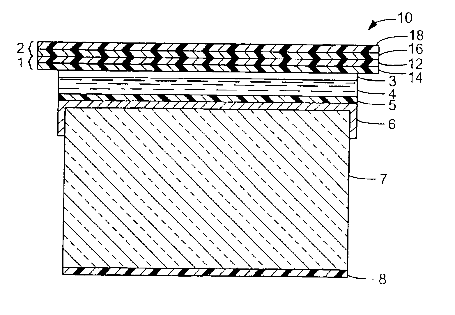 Vacuum deposition of dielectric coatings on volatile material