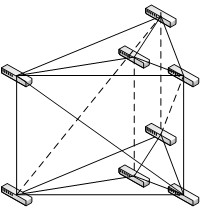 A data center network based on prism structure