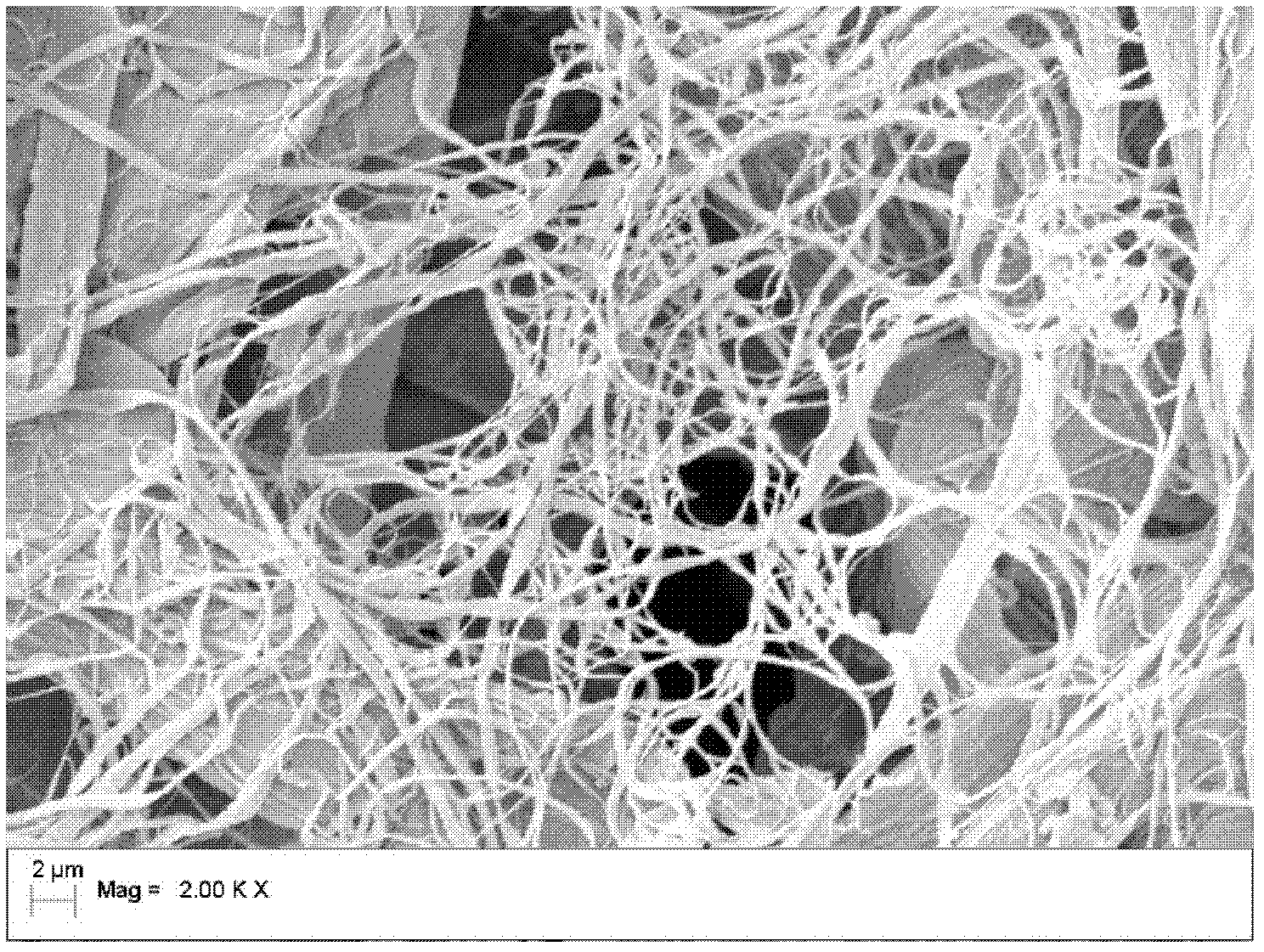 Self-cleaning type air filtering material and preparation method thereof