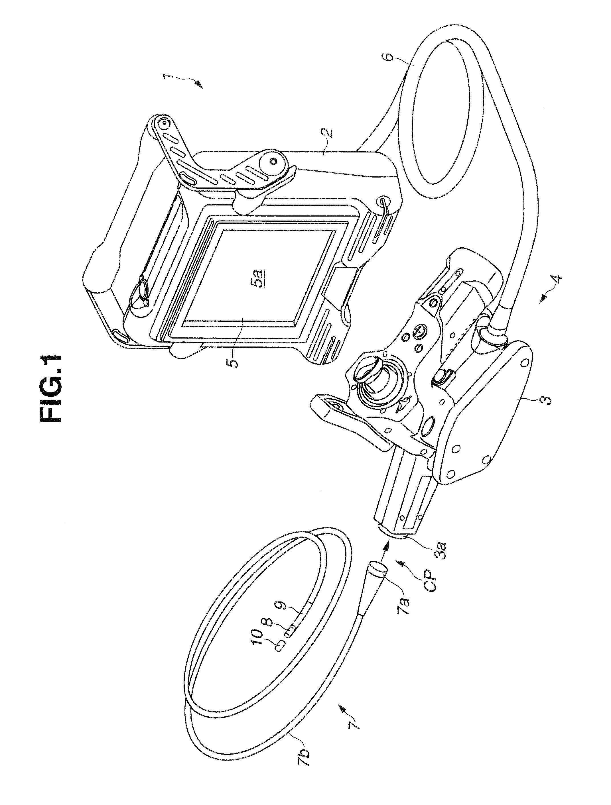 Endoscope apparatus and method of setting reference image of endoscope apparatus