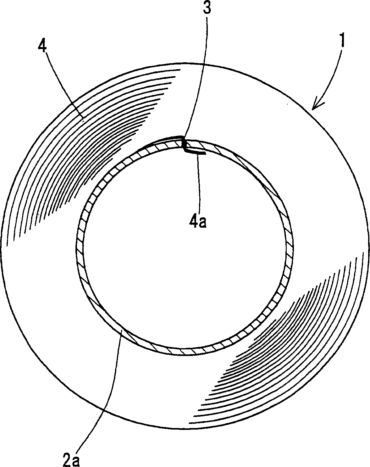 Wound product and its winding method