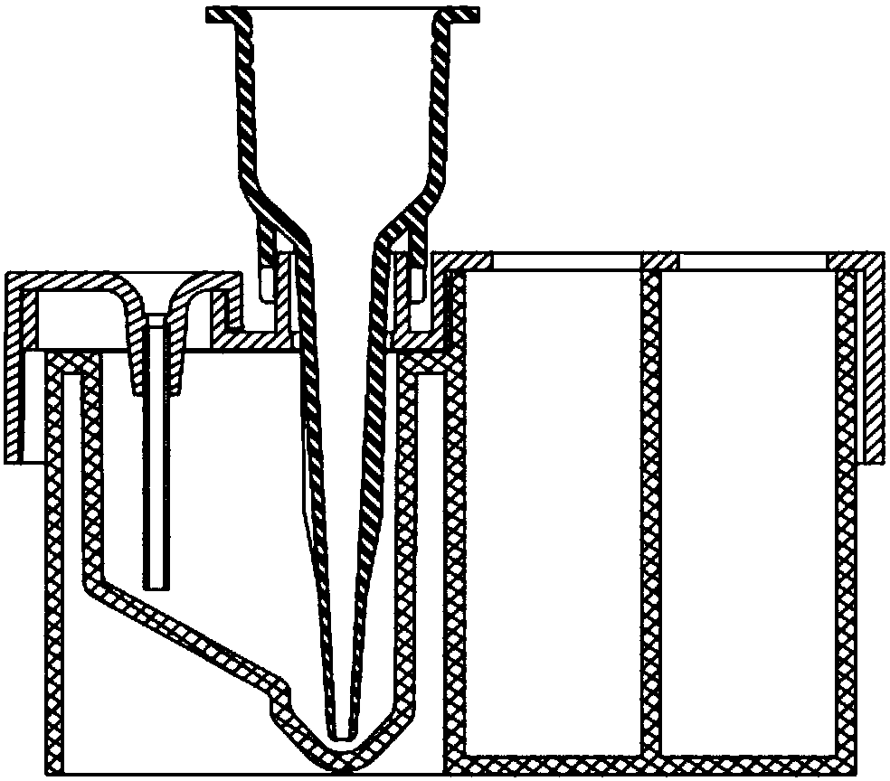 Method for wet detection of fingertip blood as well as kit and device thereof