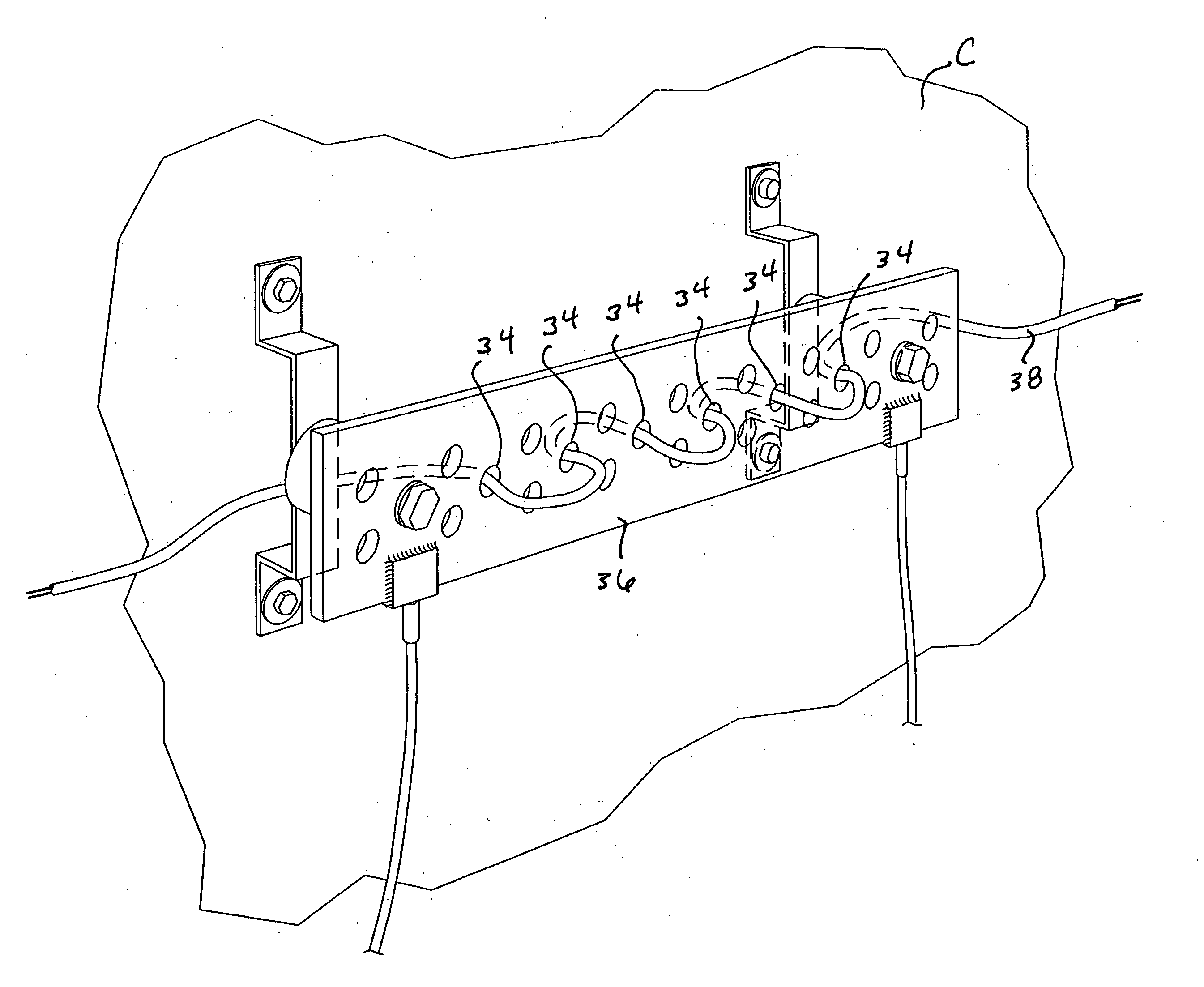 Apparatus and method for monitoring a component of a wireless communication network to determine whether the component has been tampered with, disabled and/or removed