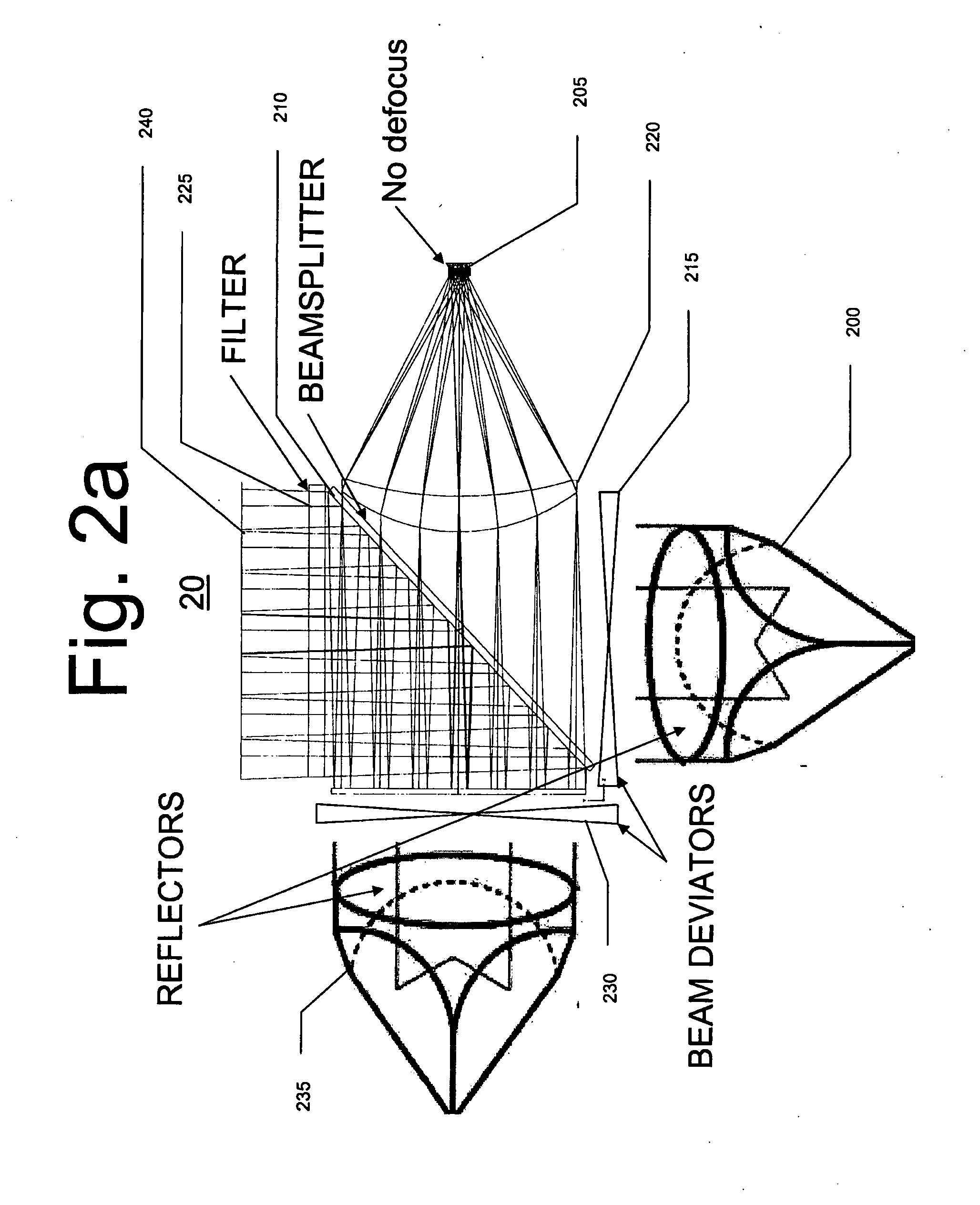 Optical Arrangement for Tracking Detector