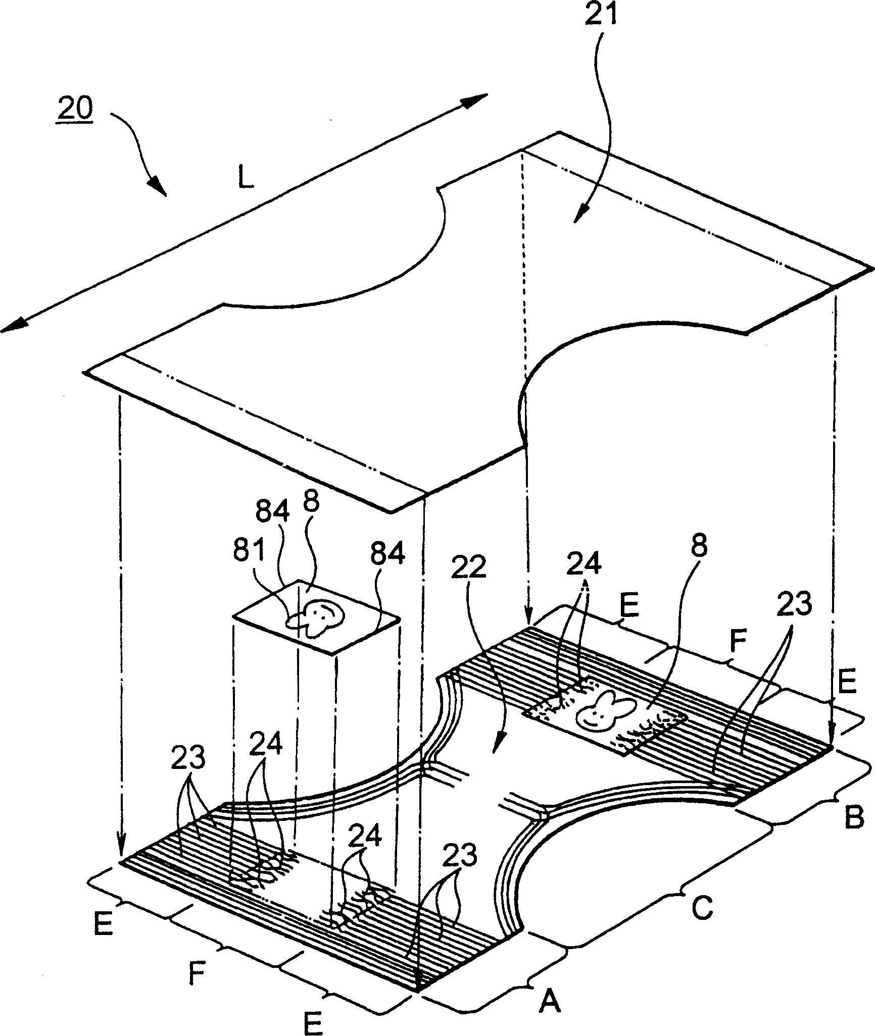 Absorbent article and process of producing the same