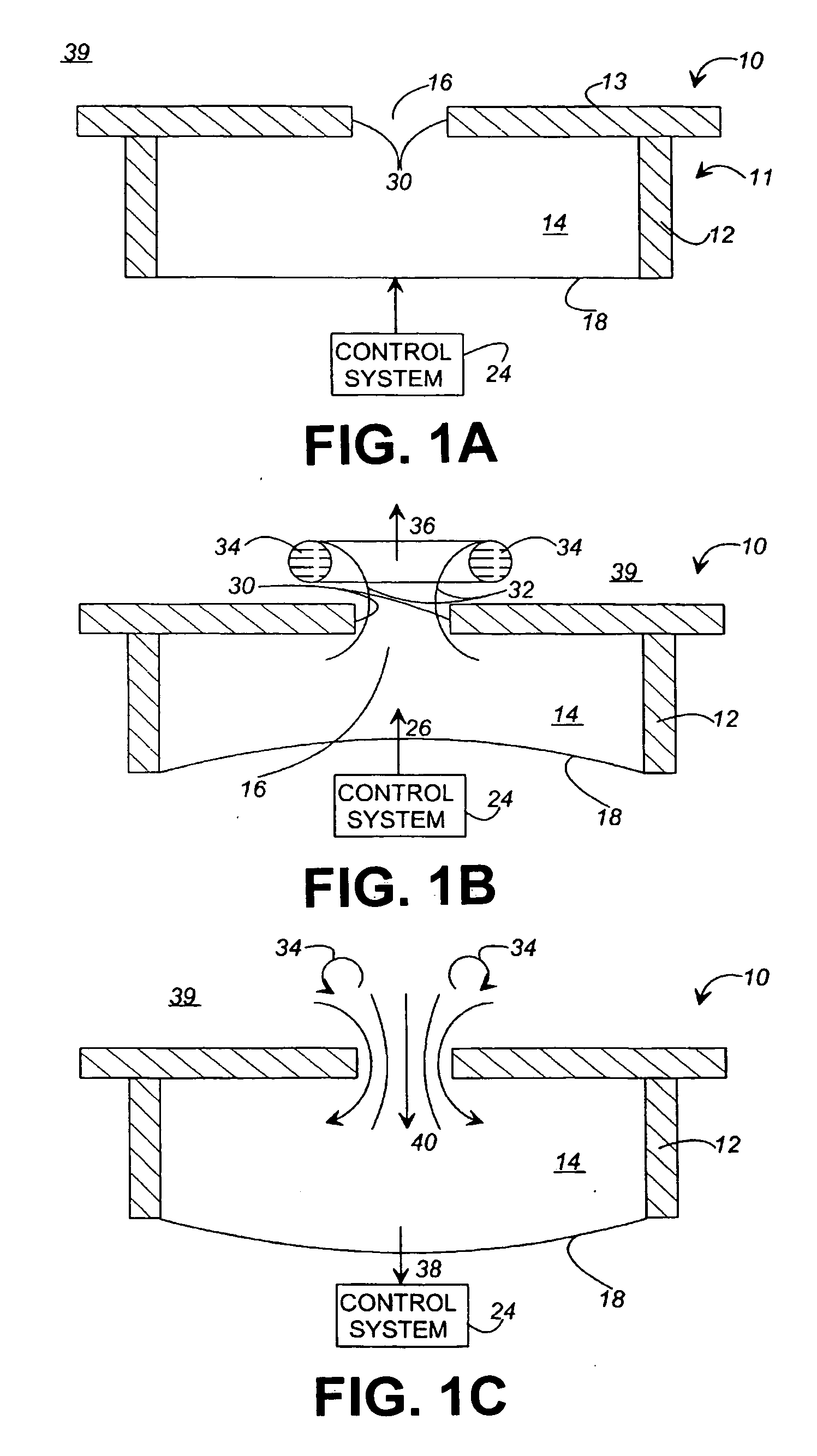Airfoil performance modification using synthetic jet actuators