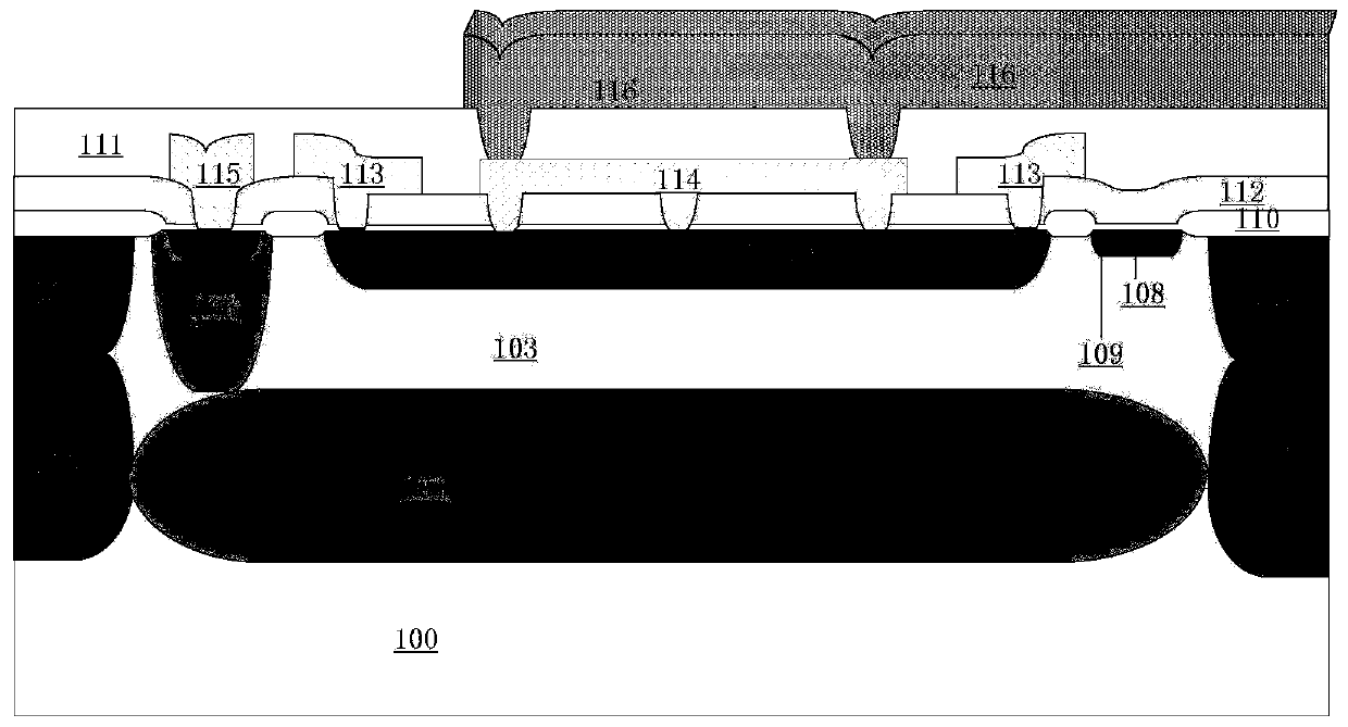 A vertical high-voltage power bipolar junction transistor and its manufacturing method