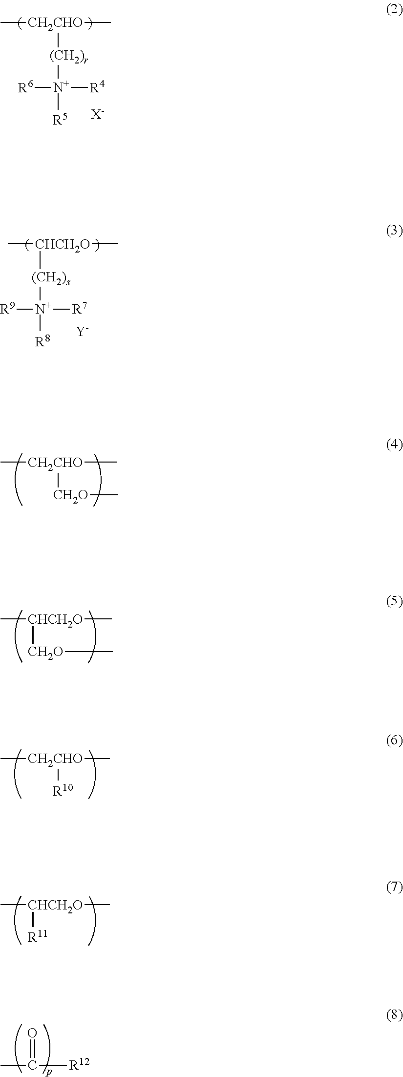 Cellulose ether containing cationic group