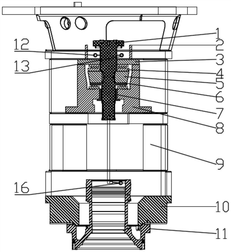 Center adjustment method of bi-directional thrust bearing for shaft seal and main pump positioning in nuclear power plant