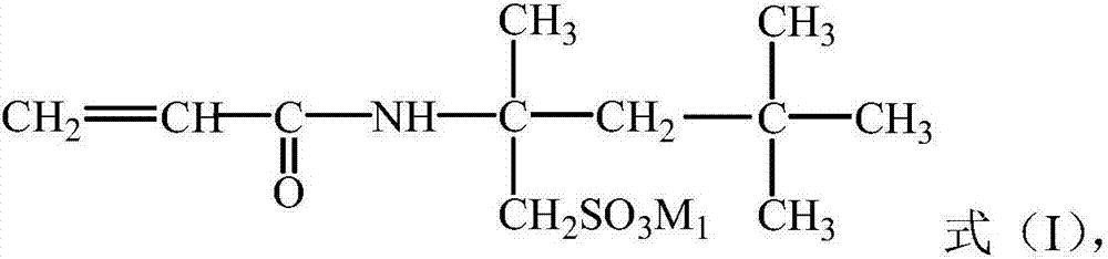 Acrylamide monomer, preparation method and acrylamide polymer thereof, and application of acrylamide polymer