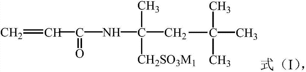 Acrylamide monomer, preparation method and acrylamide polymer thereof, and application of acrylamide polymer