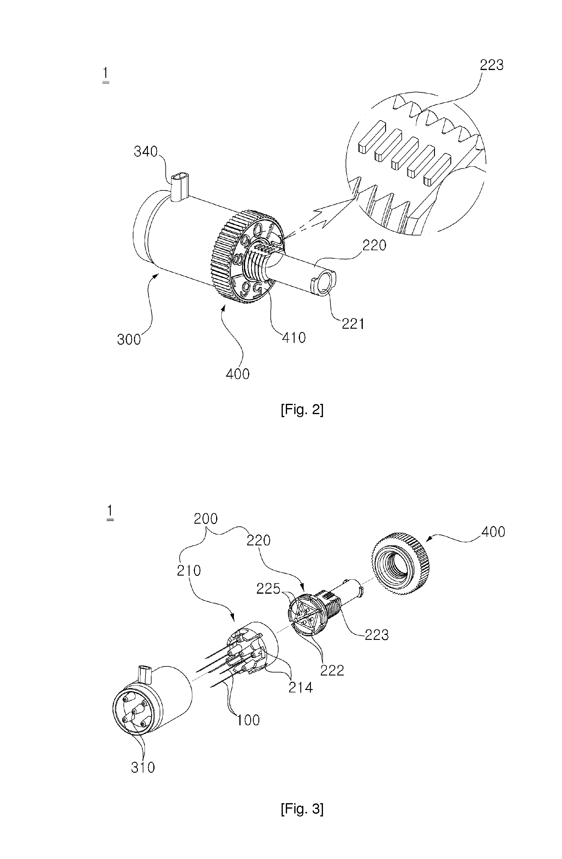 Multi-needle assembly with readily adjustable structure